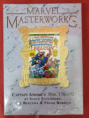 MARVEL MASTERWORKS 243 Captain America VOL. 9 DIRECT VARIANT HARDCOVER SEALED!