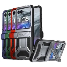 Poetic Case For Moto Razr / Moto Razr + Plus 2023 / 2024 Kickstand Hybrid Cover