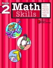 Math Skills: Grade 2 Flash Kids Harcourt Family Learning 