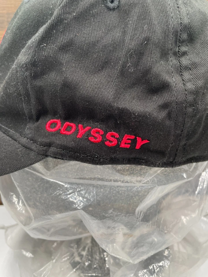 Odyssey #1 Putter on Tour Golf Promo Correa Trasera Gorra Negra Ajustable Foto 4 de 4