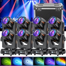 380W Moving Head Party Light DMX 48Prism Rainbow Effect Stage Lighting With Case