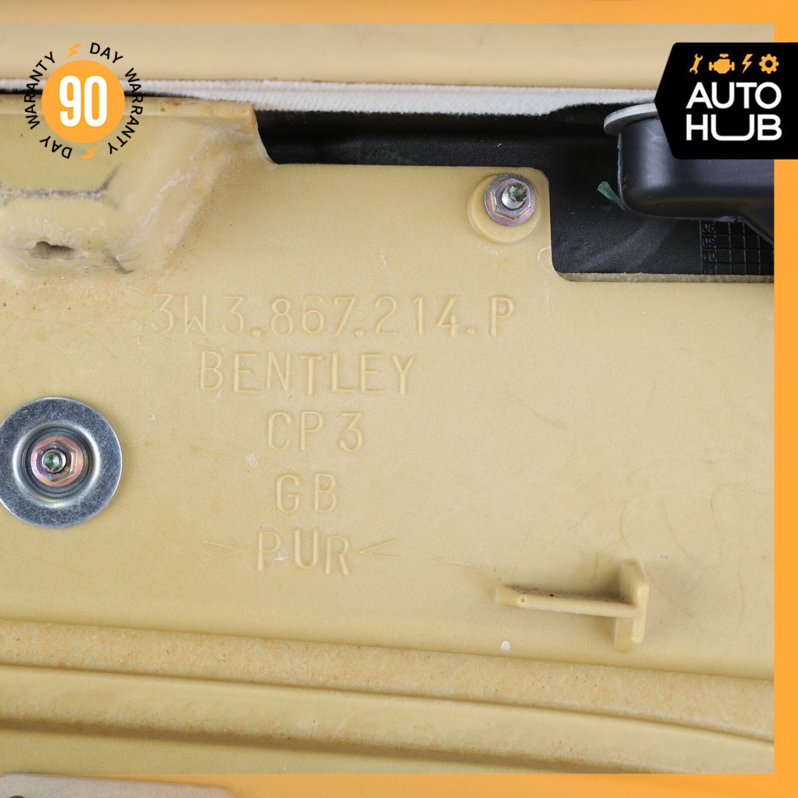 07-11 Bentley Continental GTC Right Passenger Side Interior Door Panel OEM 60k