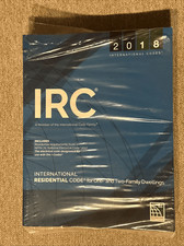 NEW IRC 2018 International Residential Code f...
