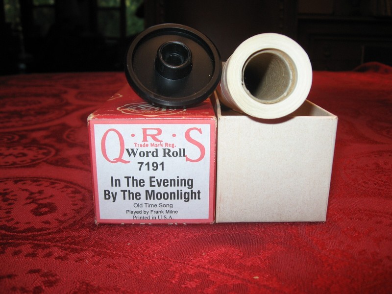 In The Evening By The Moonlight - QRS Player Piano Roll #7191: Hear It Play!