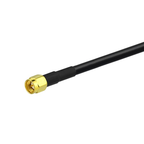 MCX Male to SMA Male Low Loss Coaxial Pigtail Cable 1m - Picture 3 of 3