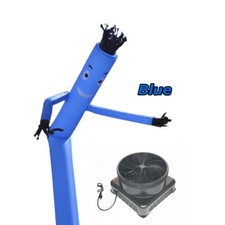 New Blue 20Ft Air Inflatable Dancing Wind Dancer Sky Puppet with 750W Blower
