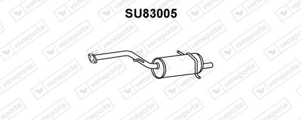 Silencieux arrière Subaru Forester 2.0 AWD contre rouille et bruit pot