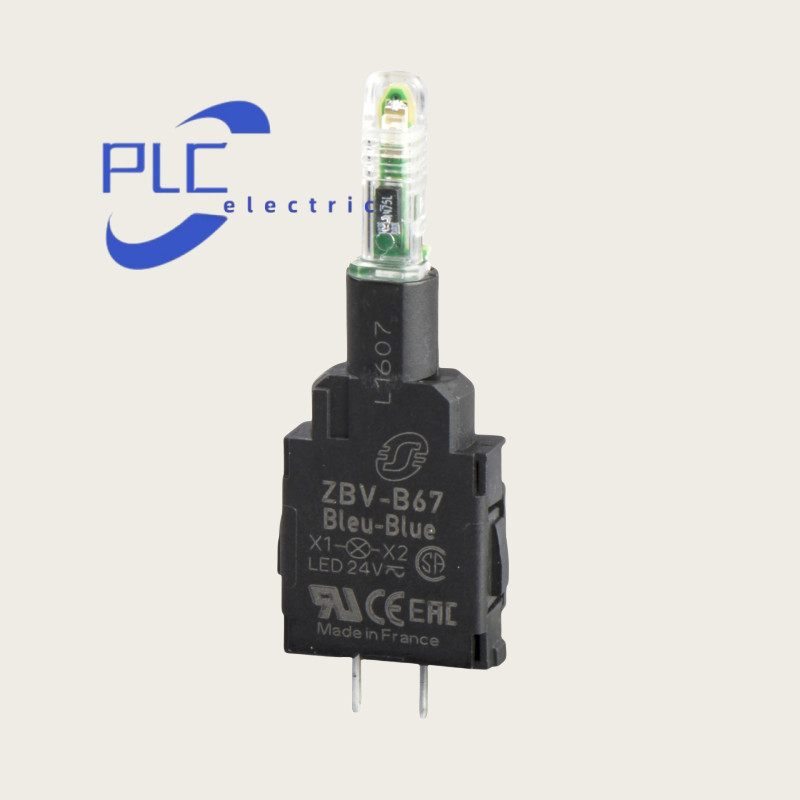 ZBVB37 1PC New Schneider XB4 Harmony XB5 green for head 22mm integral LED 24V