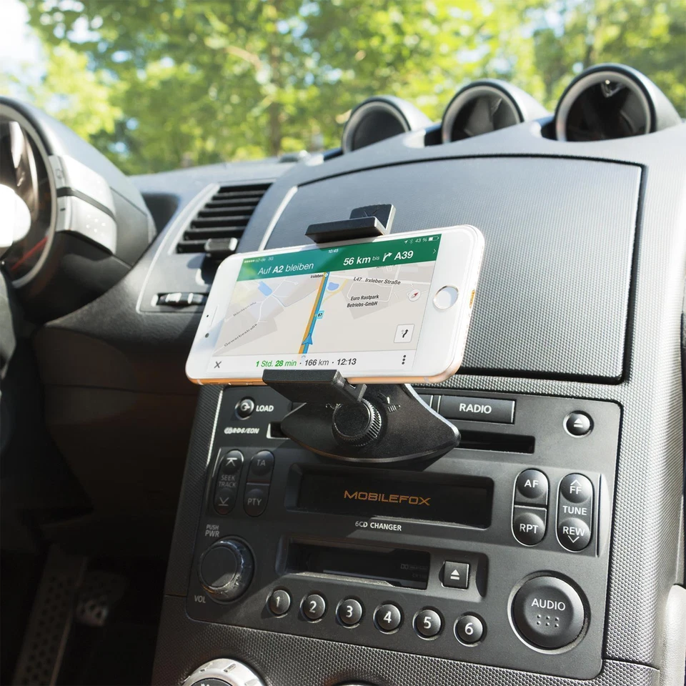 Mobilefox Car Phone Mount Holder Universal Cd-Slot Car Smartphone - Image 2 of 4