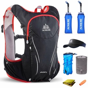 AONIJIE Running Hydration Vest Backpack Lightweight Trail Running 5.5L Gray