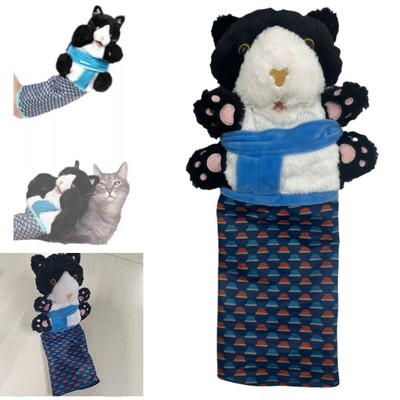 Cats Puppet Wrestler,Cat Hand Puppets Plush Animal Toy,with Tough Padding Best