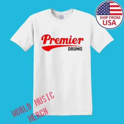 Premier Drums Cymbals Men's White Size S-5XL