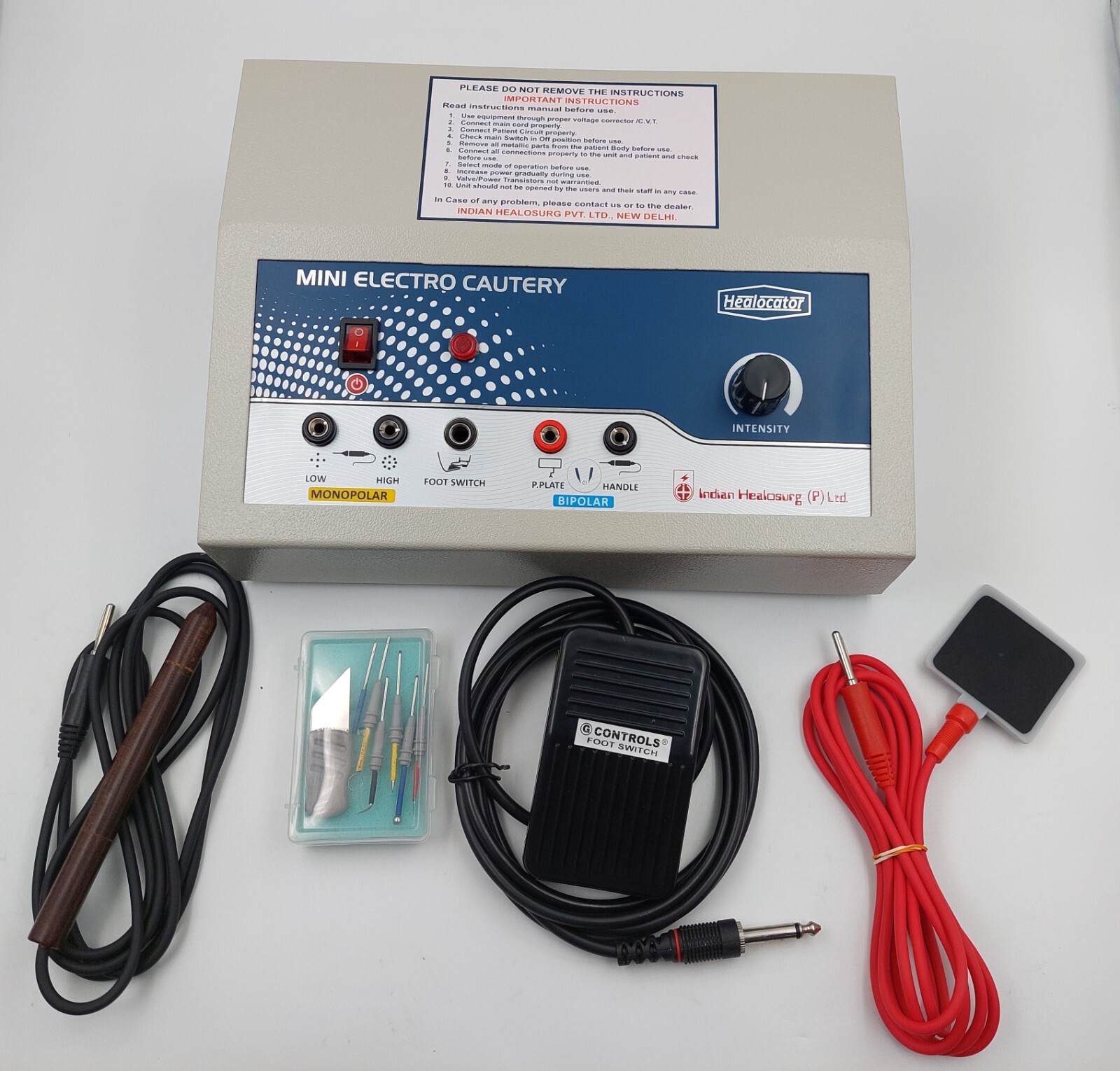 Different Pro Electrocautery Surgical Skin Cautery Dermatology Bipolar