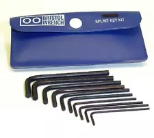 10 PIECE GENUINE USA MADE BRISTOL WRENCH SET FOR COLLINS KWM SERIES TRANSCEIVERS