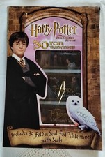 Harry Potter and the sorcerer's stone Foil Valentine's Cards sealed new vintage
