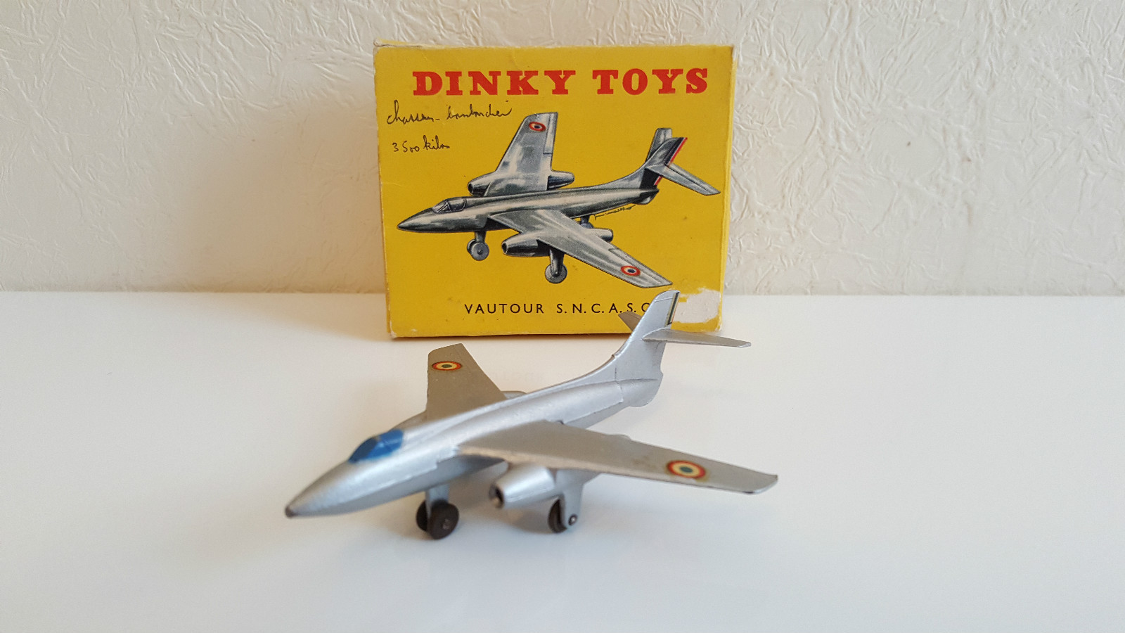 Dinky Juguetes - 60 B - Avion Vautour SNCASO en boîte d'origine Dinky Juguetes - 60 B - Avion Vautour SNCASO en boîte d'origine