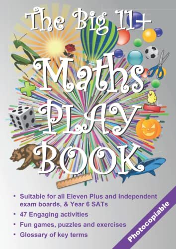 The Big 11+ Maths Play Book (The Big 11+ Series)-The Armadillo's