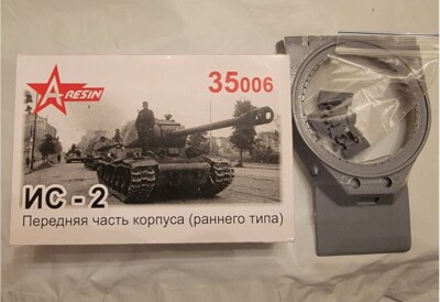 1/35 Russian/ Soviet IS-1/IS-2 ''broken nose'' hull conversion