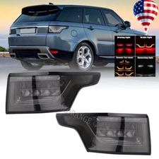 2PCS LED Tail Light Lamp Brake For Land Range Rover Sport 2014-2019 2020 2022