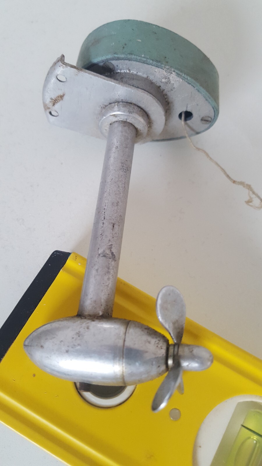 Rare Vintage Foam Wraith Model Boat Electric Outboard Motor eBay