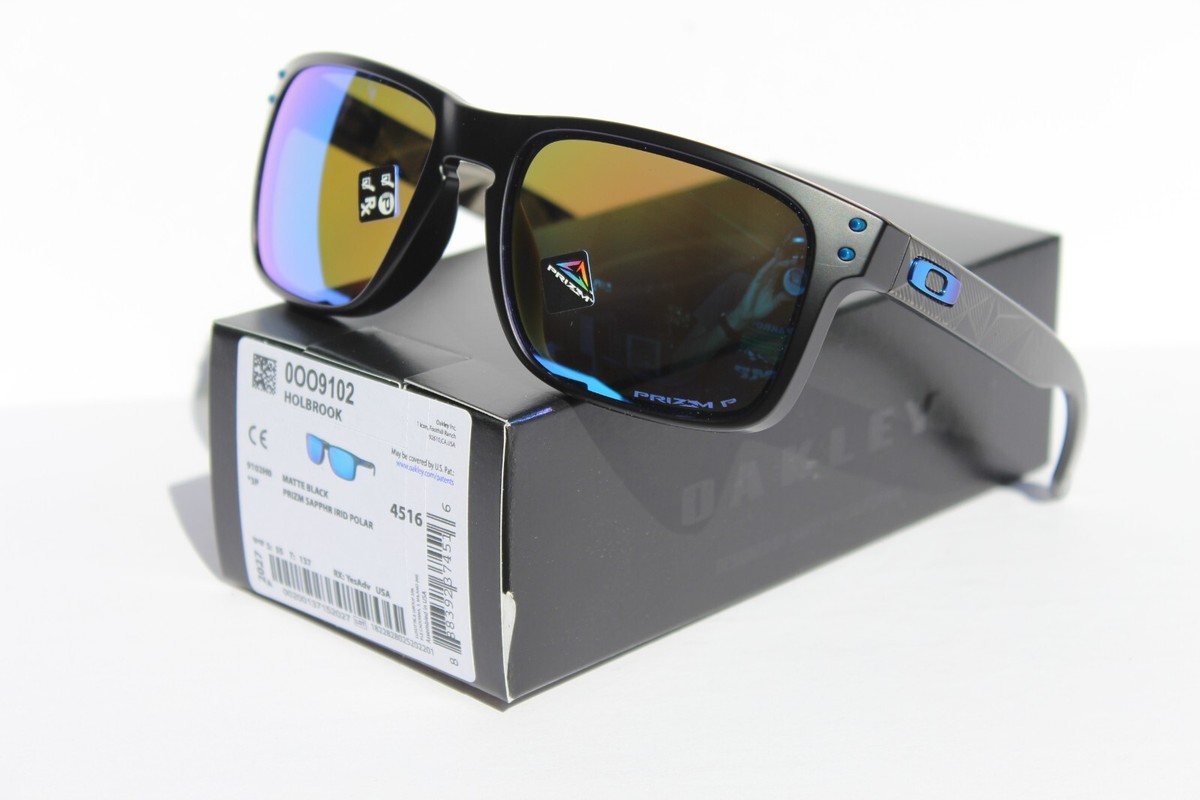 OAKLEY Holbrook POLARIZED Sunglasses Black Prizmatic/Prizm OAKLEY Holbrook POLARIZED Sunglasses Black Prizmatic/Prizm