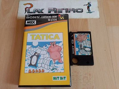 MSX SONY HIT BIT TATICA MUY BUEN ESTADO COMPLETO - Imagen 1 de 4