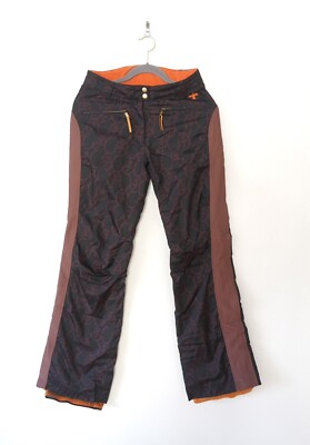Rossignol JC de Castelbajac Ski Snowboarding Pant Brown Black
