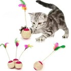 1pc Cat Toy Sisal Scratching Ball Training Interactive Toy for Kitten Pet Gifts
