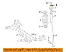 TOYOTA SCION OEM 9413061000 Top Nut Rear Shock 2000-19 ECHO YARIS xD PRIUS C