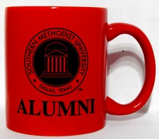 Vintage SMU Southern Methodist University Alumni Coffee Cup