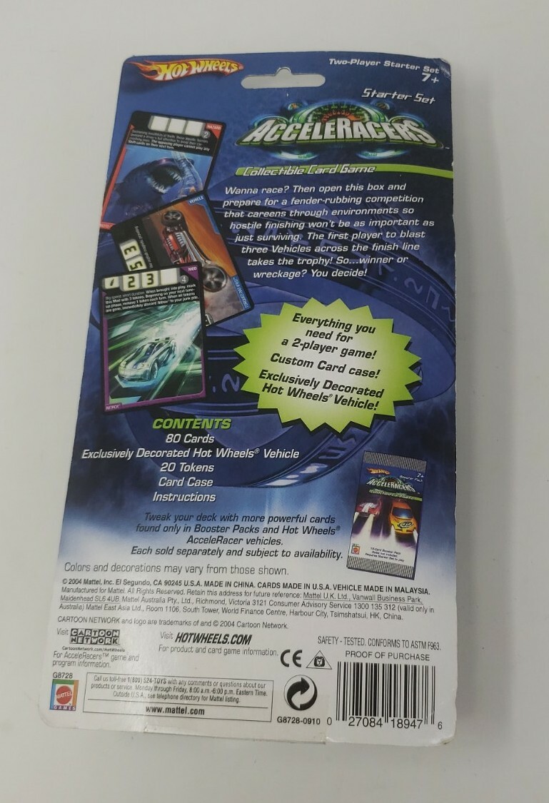 hot wheels acceleracers collectible card game