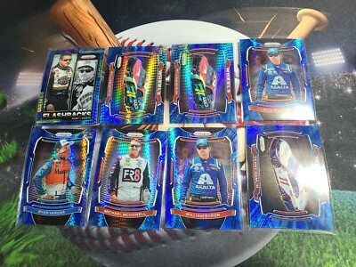 2021 Prizm NASCAR SILVER Blue Red Hyper Orange Green Parallels SET FILLER