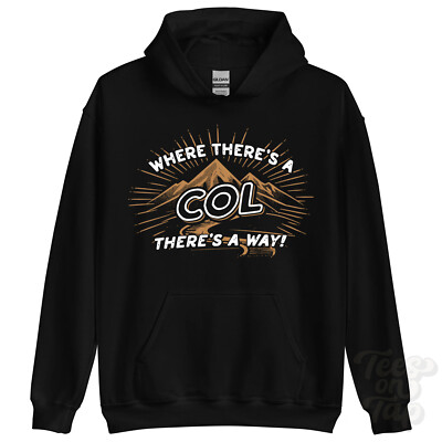 WHERE THERE'S A COL... HOODIE Name Nachname lustig Familie Geschenkidee