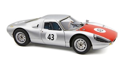 Porsche Carrera 904 GTS #43 Dernier 500km Spa 1964 - 1:18 CMC 233 lim. 1500