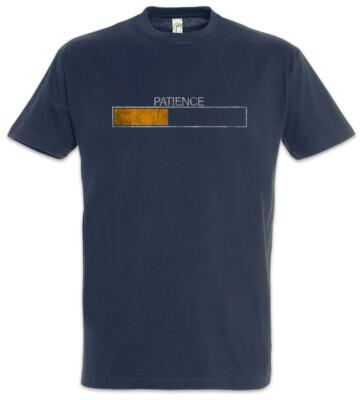 Patience T-Shirt Loading Bar Teacher Professor Computer Science Scientist Fun