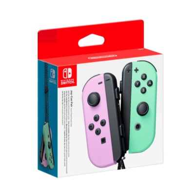 Nintendo Switch Joy-Con (L) - Neon Blue & Controller 0 Red