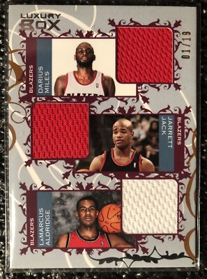 2006-07 LaMarcus ALDRIDGE 01/19 Luxury Box Courtside Relics Triple Bronze ROOKIE