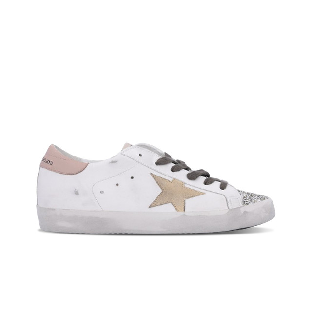 Golden Goose Superstar White Platinum Sneakers Official