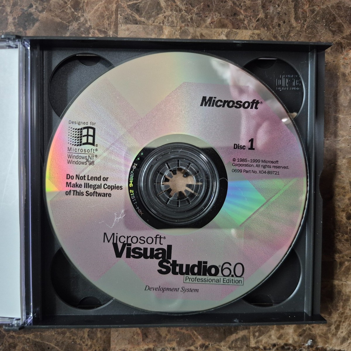 Microsoft Visual Studio 6.0 6 Professional 659-00391 RETAIL Box | eBay