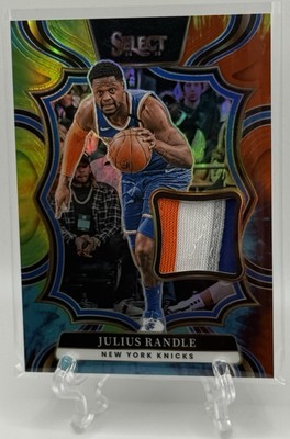 Julius Randle 2024-25 Panini Select Game-Used Jersey Patch