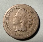 1861 Indian Head Cent VG