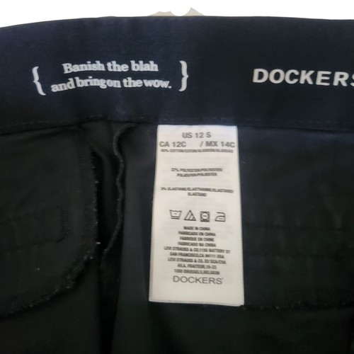 Lotto di 3 pantaloni donna Dockers taglia US 12S - Foto 3 di 22