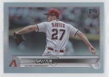 2022 Topps Update Rainbow Foil Zach Davies #US307 0c6