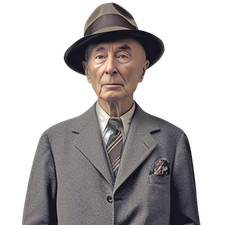 Julius Robert Oppenheimer (Hat) Half Body Buddy Cutout