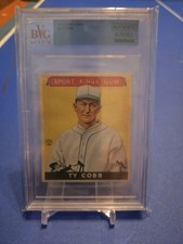 1933 Sport Kings Ty Cobb Card #1 HOF - Certified BVG ALTERED AUTHENTIC!