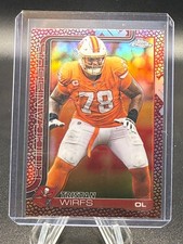 2025 Topps Chrome NFL Tristan Wirfs Football Leather Refractor Buccaneers #287