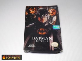 Batman Returns  - COMPLETE BOX  - NINTENDO NES - 117a