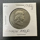 1952 S FRANKLIN SILVER HALF DOLLAR
