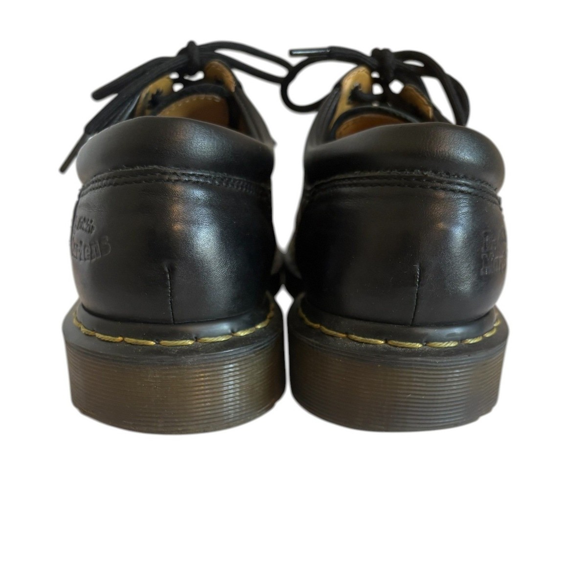 Dr. Martens 8053 Black Leather 5-Eye Padded Collar Oxford Mens 10 AW004 10905 Dr. Martens 8053 Oxfords Mens Black Leather Padded Collar 5  main image 3