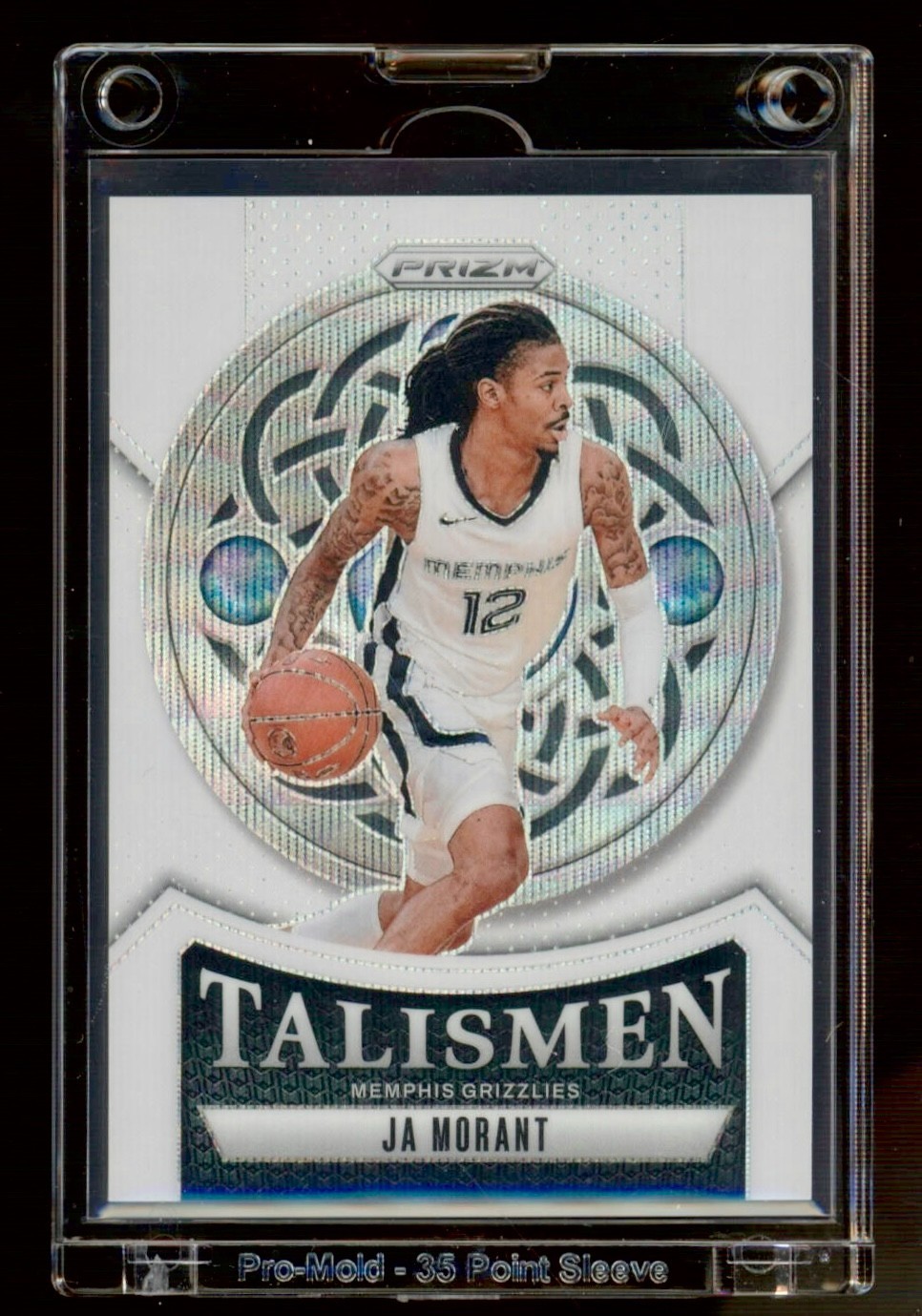 2024-25 Panini Prizm - Talismen Ja Morant #4 WHITE WAVE Prizm SSP /20